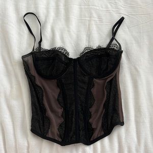 Urban Outfitters Black Corset